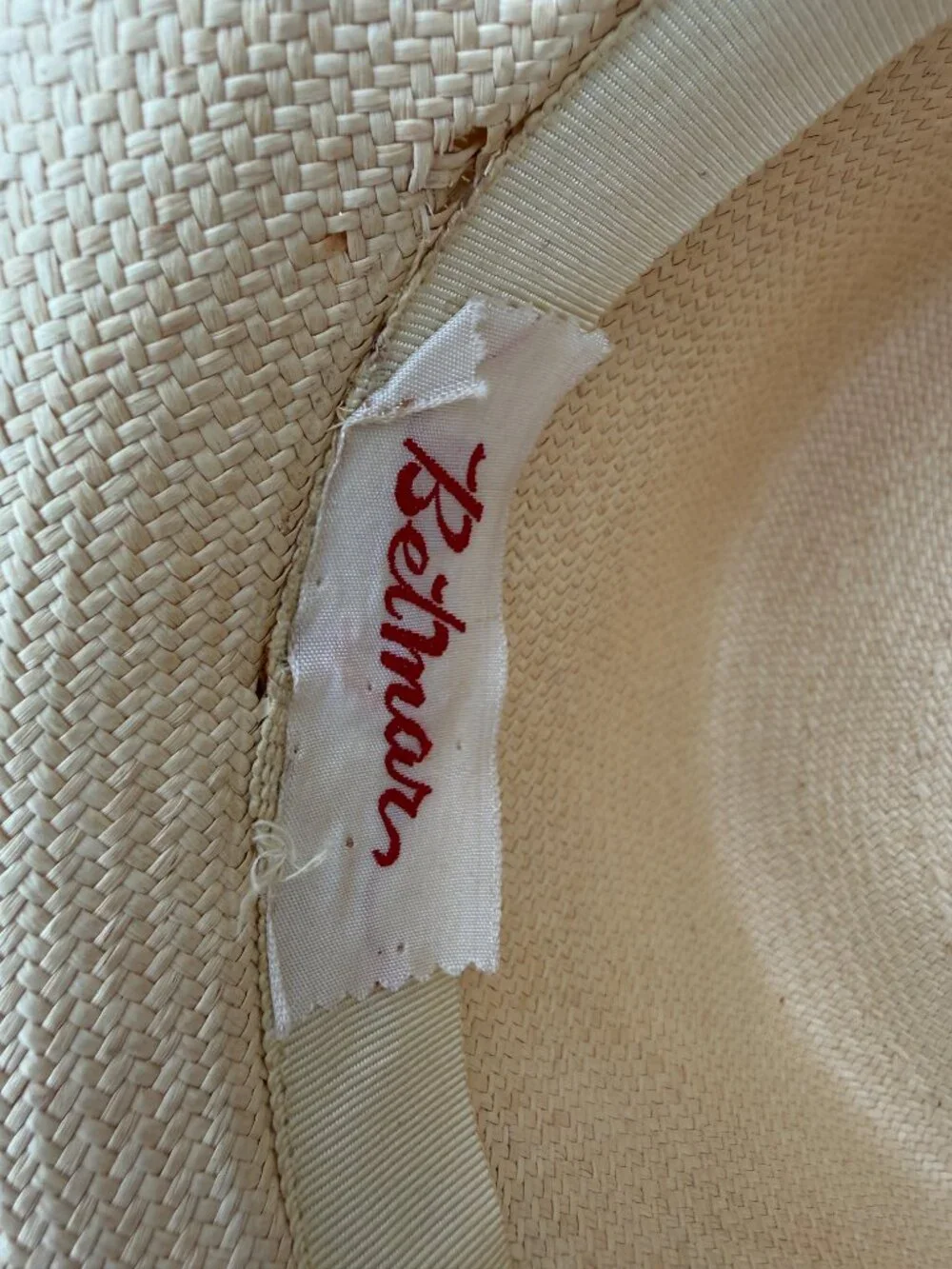Vintage Betmar Women's Tan Decorative Hat
